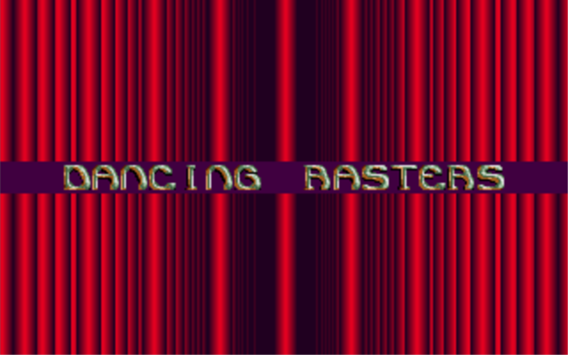 Dancing Rasters